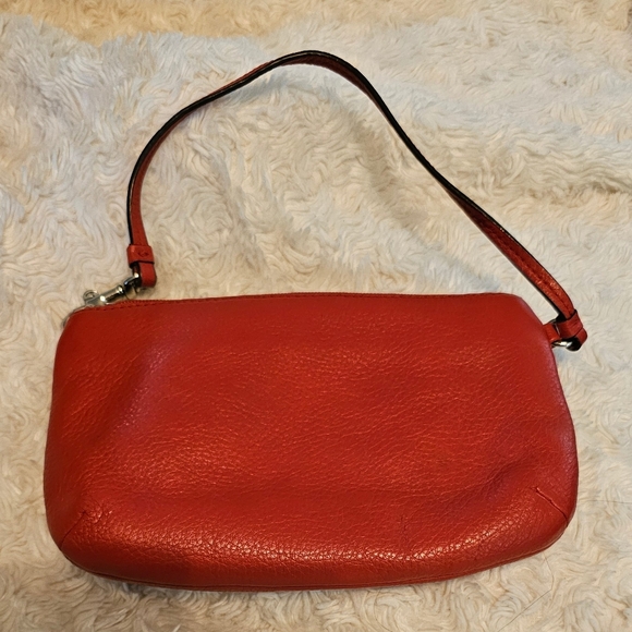 Coach Cherry Red Leather Shoulder Bag - Picture 2 of 12